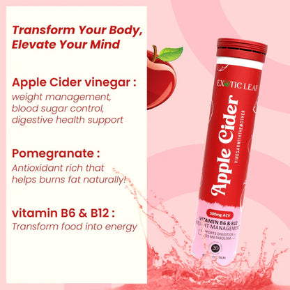 Apple Cider Vinegar Effervescent (700mg)